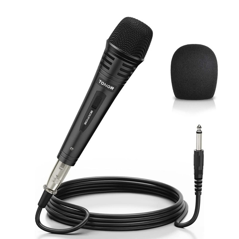 Microfon Dinamic Profesional Shure MV7X XLR, pentru Podcasting