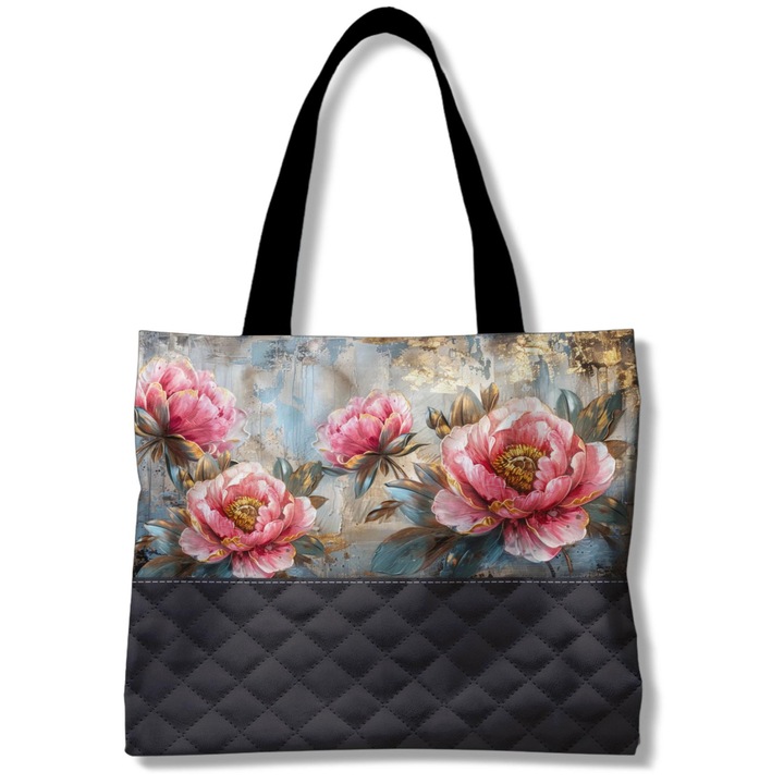 Genti de cumparaturi, HomeView, geanta usoara de umar, geanta de mana pentru cumparaturi, poliester, multicolor model 426