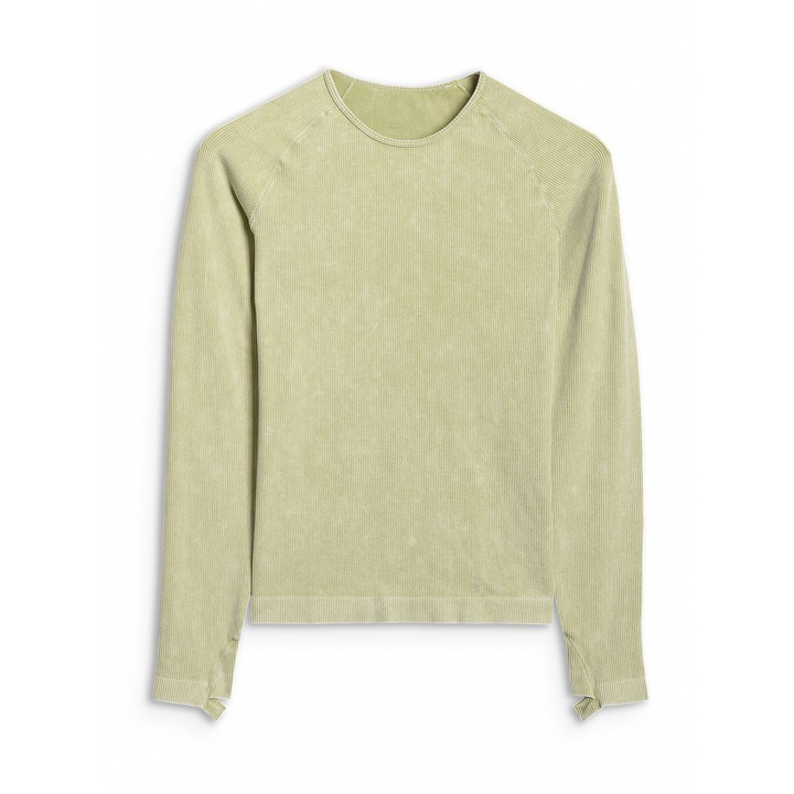Bluza Yoga 4FDry, Verde Deschis, si Confort, Verde deschis, XS-S