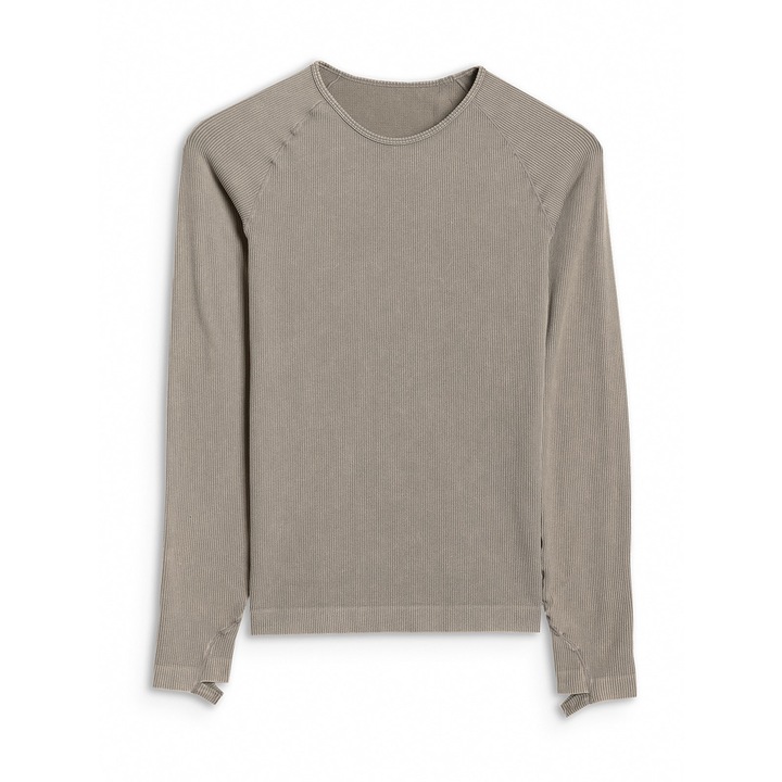 Bluza Yoga & Pilates Femei 4FDry 4F pentru Confort si Mobilitate - Verde, Maneci Raglan fara Cusaturi XS/S