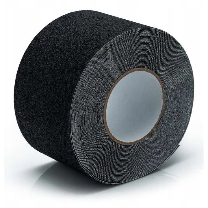 Banda adezivă Neopak, 100x18m, neagră, rezistentă la temperaturi extreme, rezistentă la substanțe chimice