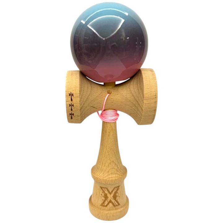 Kendama X Originala, SUPER STYKY, Big Cups V2, Cupe Mari, Cupe Mari, Mov - Roz