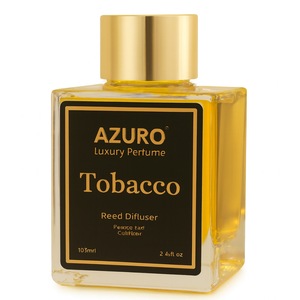 Odorizant camera Azuro Tobacco, difuzor cu betisoare, 100 ml, aroma lemnoasa, eleganta