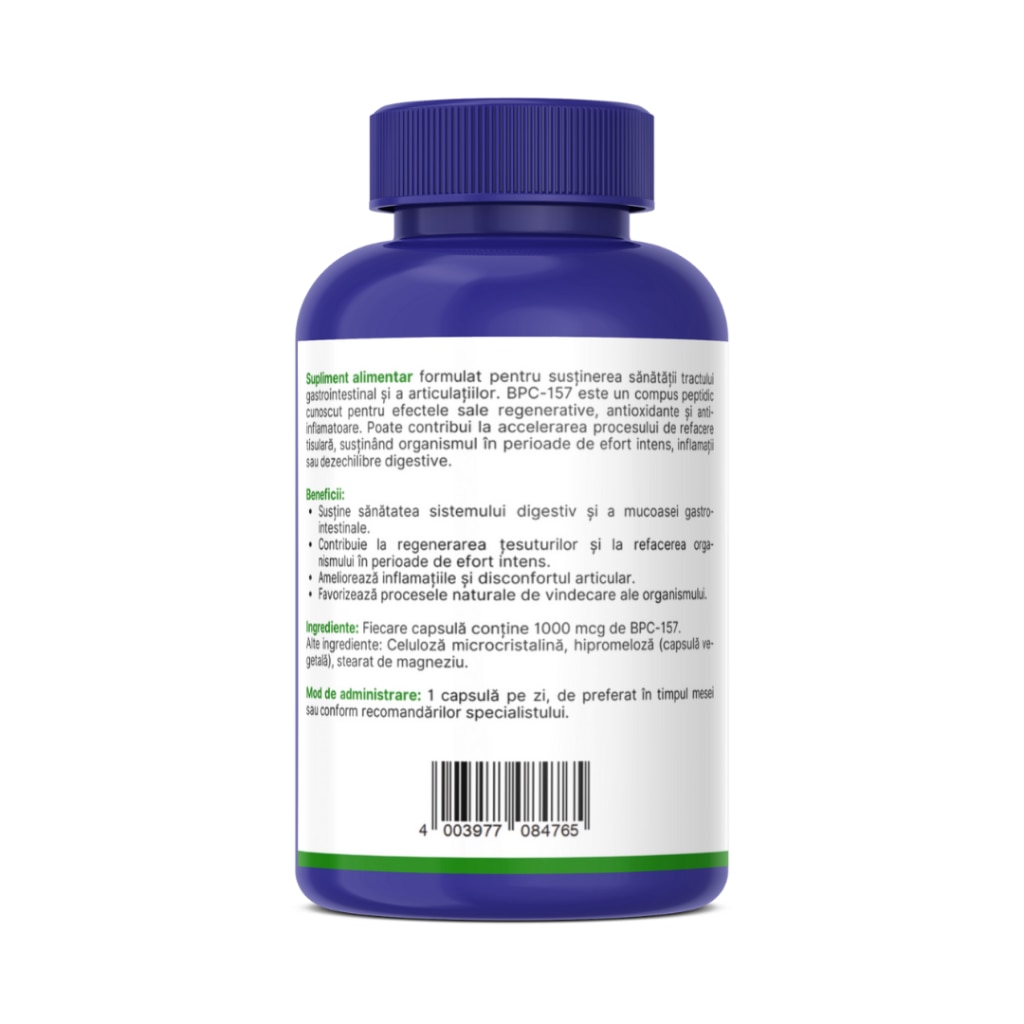 bpc 157 beneficii BPC-157 – Sustinere Gastrointestinala & Articulatii