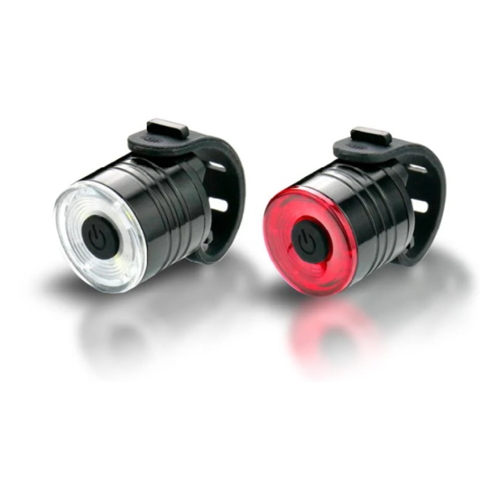 EverActive BL-X3R LED kerékpár lámpa szett, 15 lm, elemek mellékelve