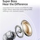 Безжични слушалки Baseus, Bluetooth 5.4, 8 часа живот на батерията, черни, в ухоторозов, в ухото