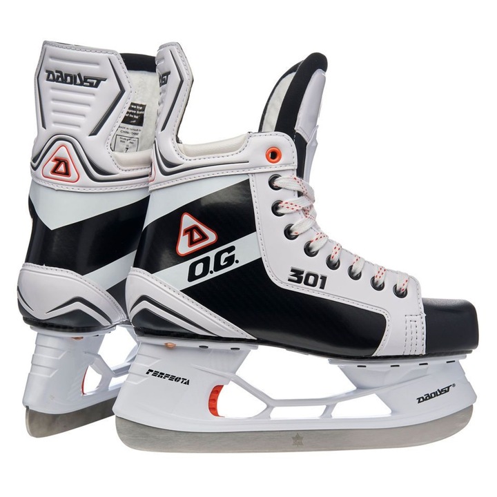 Patine Daoust 301 OG, kompozit 40/60, gyors tartó, fekete, 36