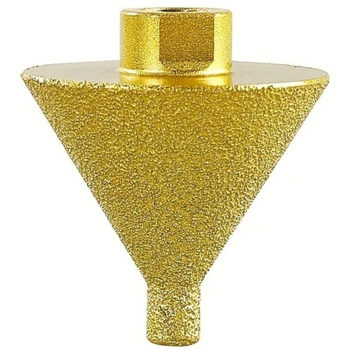 Freza conica diamantata Miromoto, 9x50 mm, pentru chamfrenare si largire gauri, 1 bucata