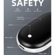 Преносим нагревател за ръце, Bedee, 2 в 1, 5200mAh, черен, 10.4x5.3x2.8см