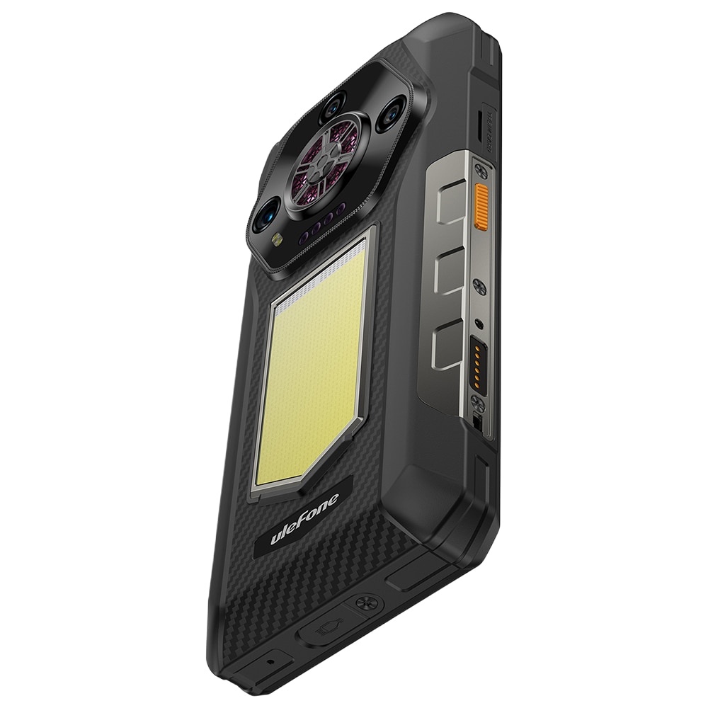 Telefon mobil Ulefone Armor 30, Dual SIM, 4G, IPS 6.95-inch 120Hz 700nits, 24GB RAM / 512GB, Camera 50MP + 64MP + 50MP, RGB Infinite Halo 2.0, Big Speaker 118dB, Lantera Puternica Survivor 6.84W, 12800mAh, NFC, IP68/IP69K, Android 15
