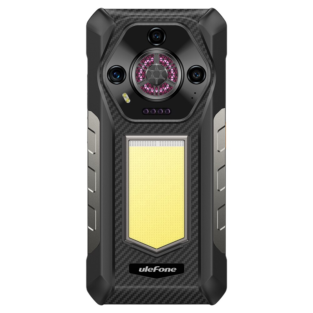 Telefon mobil Ulefone Armor 30, Dual SIM, 4G, IPS 6.95-inch 120Hz 700nits, 24GB RAM / 512GB, Camera 50MP + 64MP + 50MP, RGB Infinite Halo 2.0, Big Speaker 118dB, Lantera Puternica Survivor 6.84W, 12800mAh, NFC, IP68/IP69K, Android 15