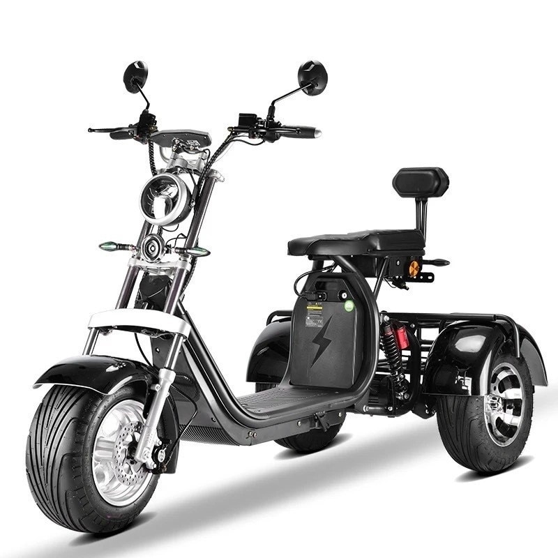 BANGKING　coco Scuter Electric Citycoco cu 3 roti, Motor 2000 W, Autonomie 40 km