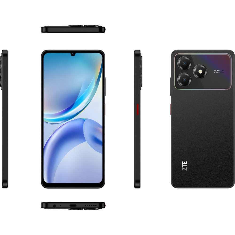 Telefon mobil ZTE Blade A36, 64GB, 4GB, Dual SIM, Nebula Black