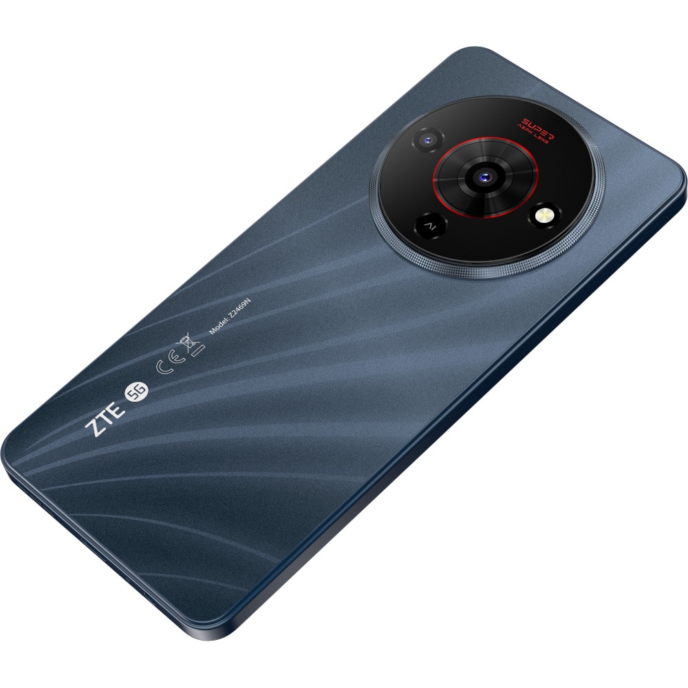 Telefon mobil ZTE Blade A76 5G, 128GB, 4GB, Dual SIM, Stardust Black