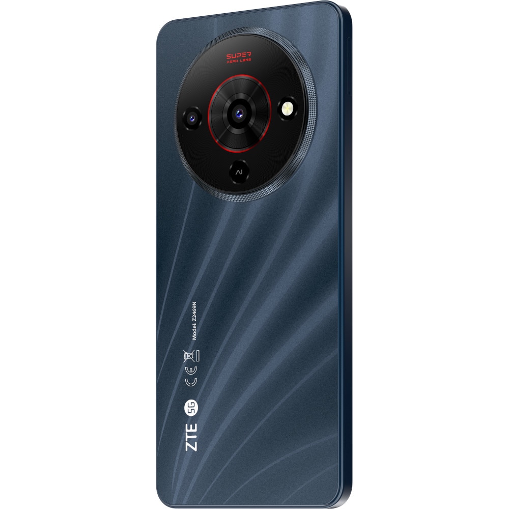 Telefon mobil ZTE Blade A76 5G, 128GB, 4GB, Dual SIM, Stardust Black