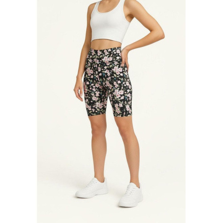 2flexi rövid leggings, magas derék, többszínű, XS