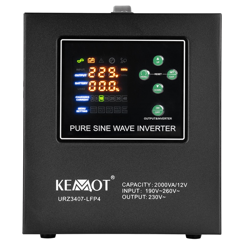 UPS Kemot PROsinus 2000 VA, 1200 W, line-interactive - eMAG.ro