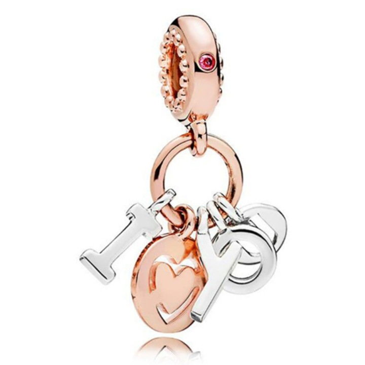 Pandantiv argint 925 ADAIVIUME Shining Love Heart, zirconiu cubic, 4, 8mm