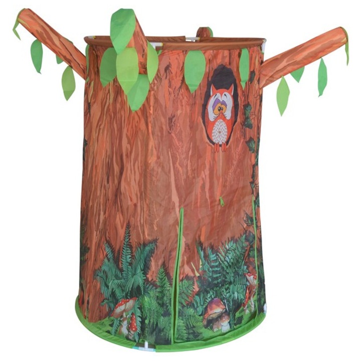 Casa de joaca in forma de trunchi de copac 118 x 73 x 88 cm