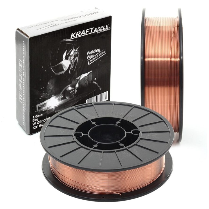 Медна заваръчна тел, Kraft, 1 мм, 5 кг