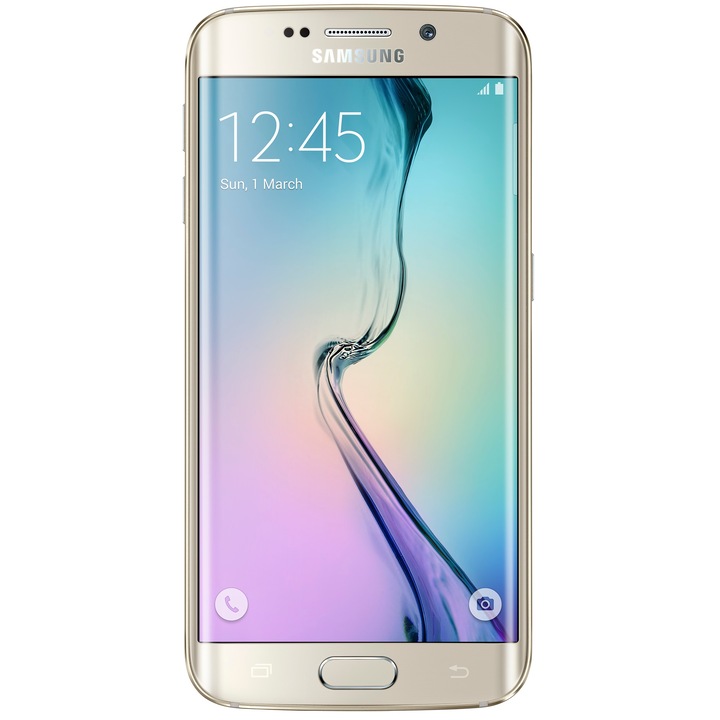 Telefon mobil Samsung Galaxy S6 Edge, 32GB, 4G, Gold