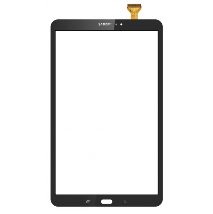 Touchscreen de inlocuit pentru tableta compatibil cu Samsung Galaxy Tab A 2016, 10.1", sticla, Negru