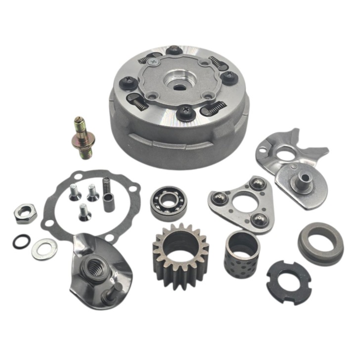 Ambreiaj Complet ATV 110 (17T) 17 Dinti, 110cc, Semi-Automat, 50 70 107 110 125, ATV/CROSS, BASHAN, QUAD, CROSS, ATV