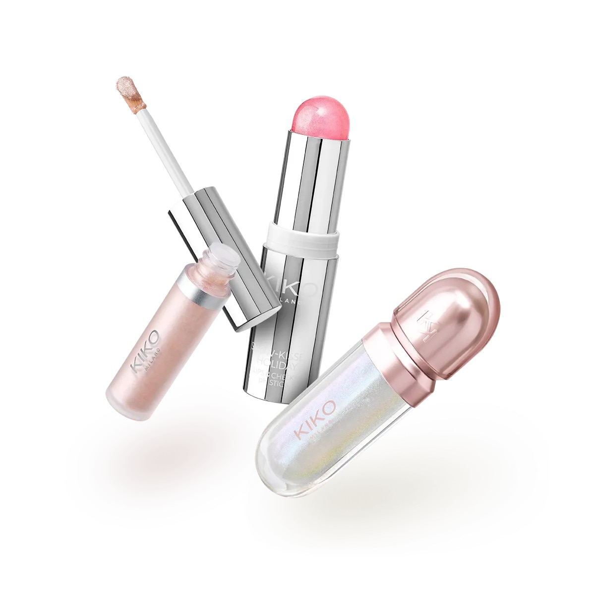 Set cadou Kiko Milano Snow-Kissed Holiday Festive Besties Make-Up