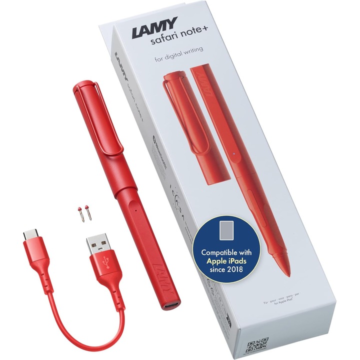 Stylus pen LAMY safari note+ red pentru iPad