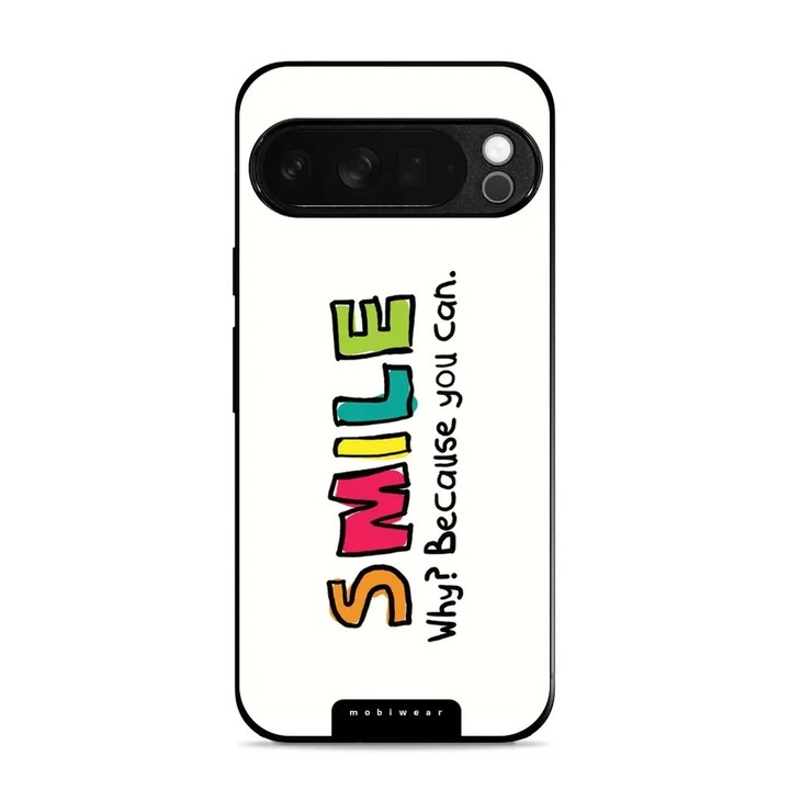 Husa telefon Mobiwear Glossy, Google Pixel 10 Pro XL, rezistenta la socuri si zgarieturi, multicolor