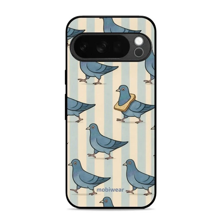 Husa telefon Mobiwear Glossy, Google Pixel 10 Pro, rezistenta la socuri si zgarieturi, multicolor