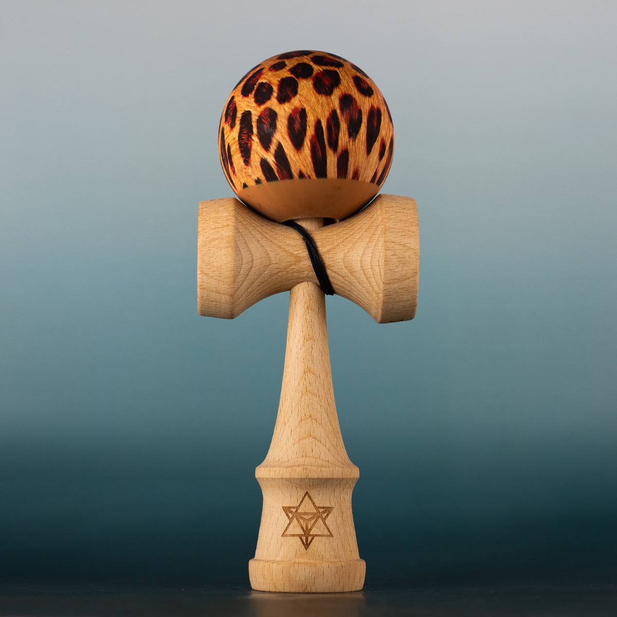 Kendama, Israel, Jumbo XL, leopard, 7 ani, lemn - eMAG.ro