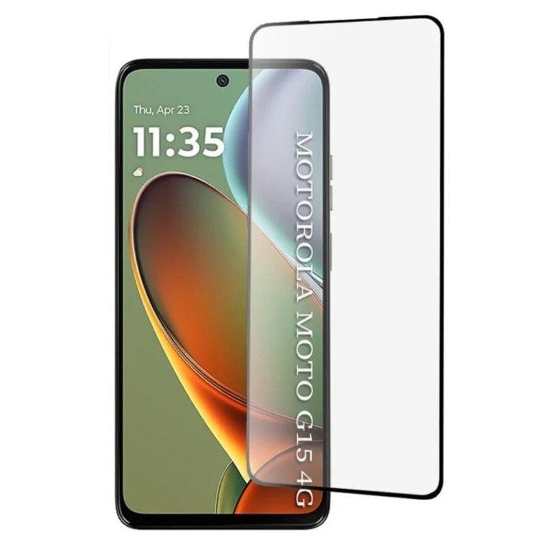 Folie pentru Motorola Moto G15 / Moto G15 Power, SKYDDAR INNOVATION, ESD Glass Anti Static, Ultra HD, set cu sticker, Transparent