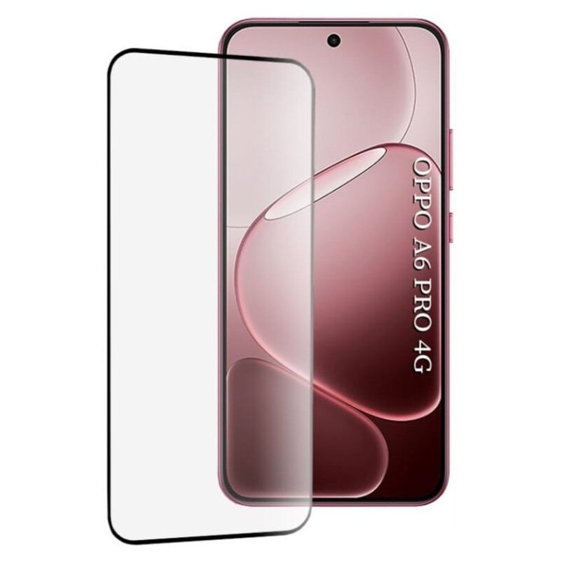 Folie pentru Oppo A6 Pro 4G / A6 Pro 5G, SKYDDAR INNOVATION, Sticla Securizata, Ultra HD, Protectie 111D, Montare Simpla, set cu sticker, Transparent