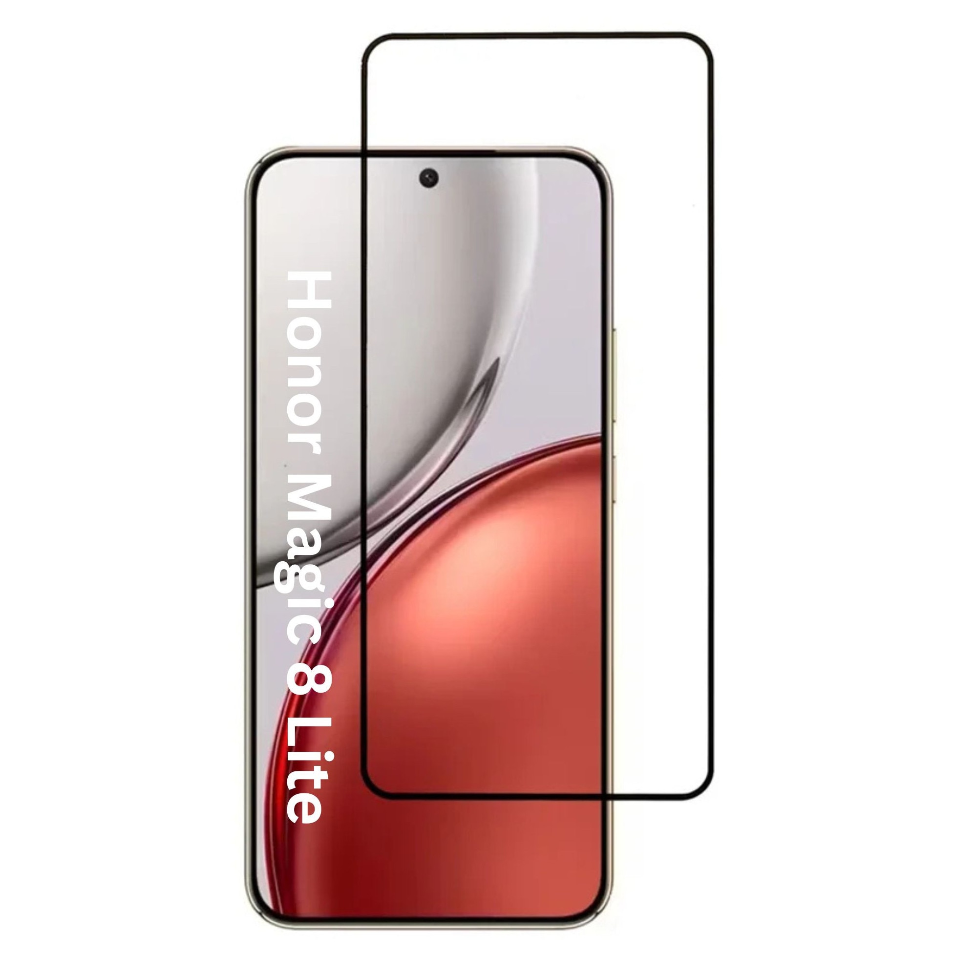 Folie pentru Honor Magic8 Lite, SKYDDAR INNOVATION, Sticla Securizata, Ultra HD, Protectie 111D, Montare Simpla, set cu sticker, Transparent