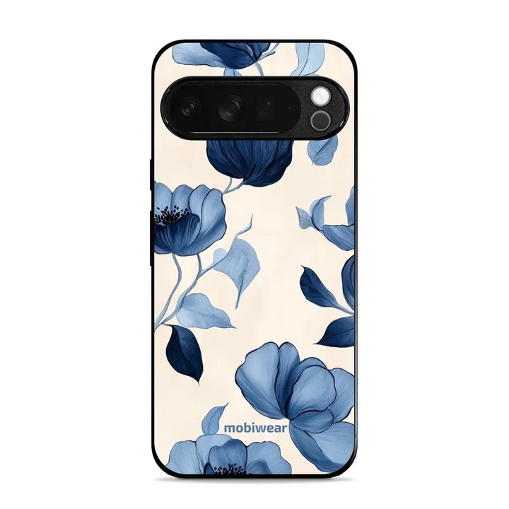 Husa telefon Mobiwear Glossy, Google Pixel 10 Pro XL, design floral, rezistent la socuri, multicolor