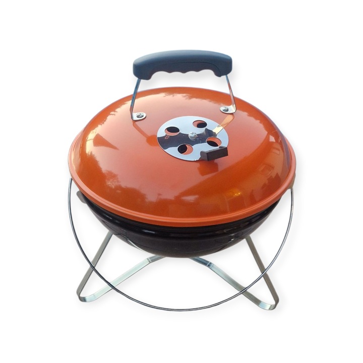 Traverde hordozható faszenes grill 36cm