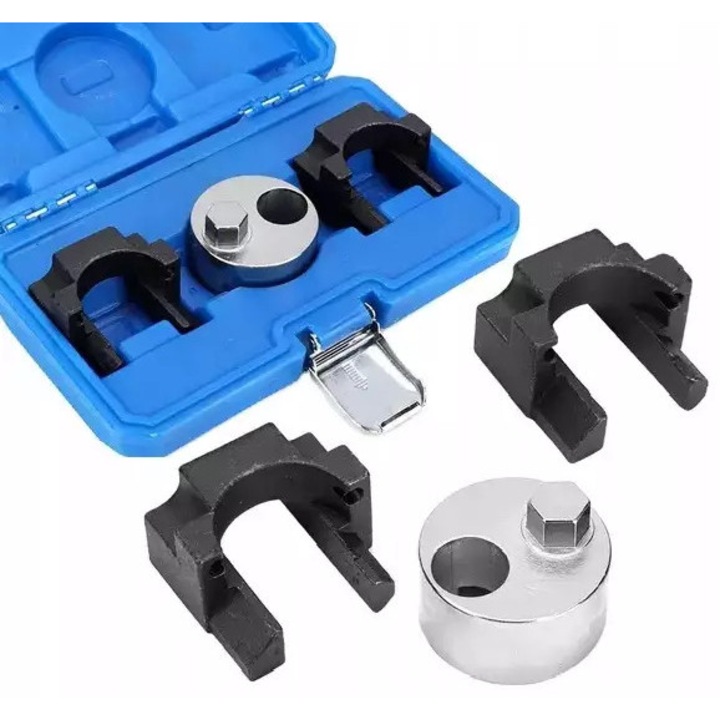 Set scule auto AMD TOOLS pentru blocare arbore came Mercedes M651 1.8 2.1 CDI, 3 piese, plastic