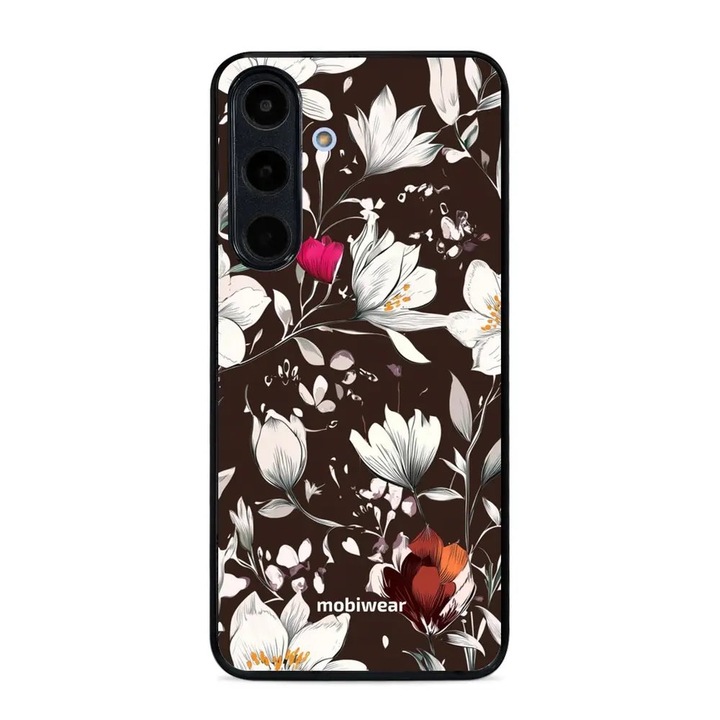 Husa telefon Mobiwear, compatibila cu Samsung Galaxy S25 FE, design flori