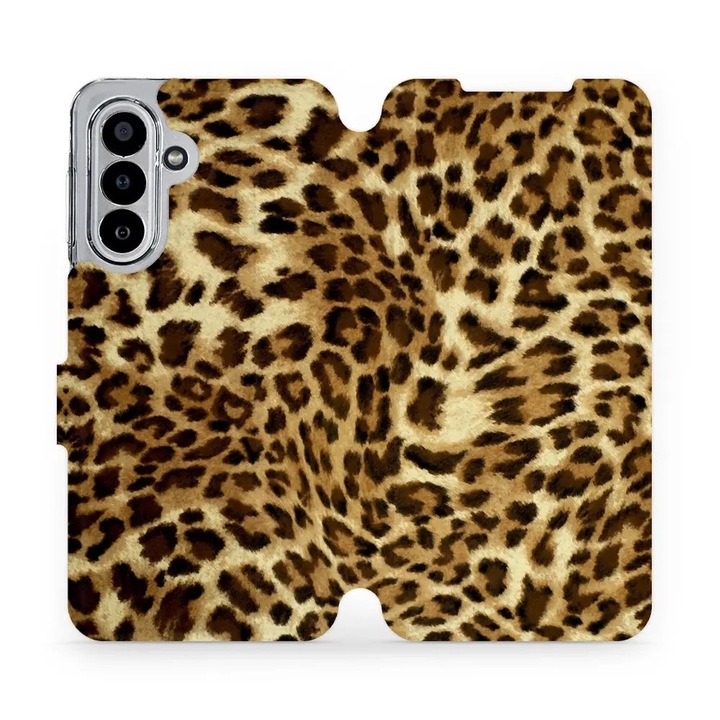 Mobiwear Flip tok Samsung Galaxy A17 / A17 5G telefonhoz, elegáns design, ütés- és karcálló, többszínű