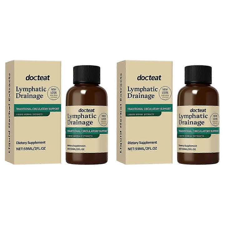 Picaturi de drenaj anticelulitic Docteat, 2 buc