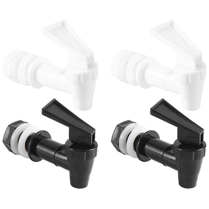 Set 4 robinete de inlocuire pentru racitor, ulcior, dozator, robinet pentru bauturi
