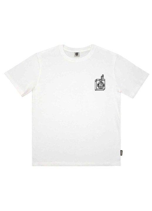 Férfi póló, THE DUDES, pamut, fehér, M INTL