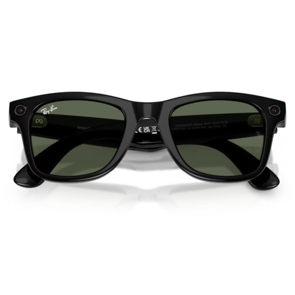 Ochelari Smart Ray-Ban Meta Gen 2 Wayfarer, Shiny Black cu lentile