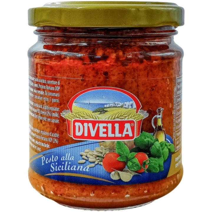 Sos paste Divella Pesto Siciliana 190g