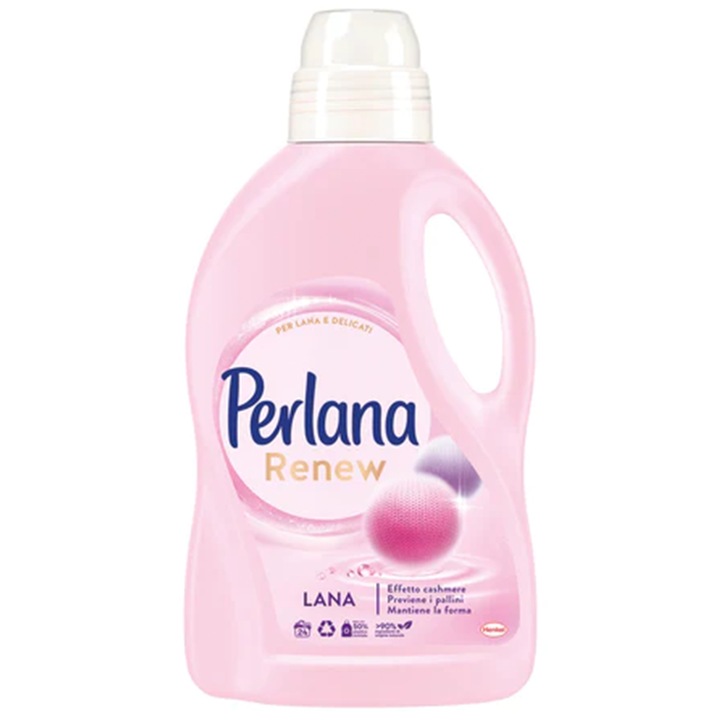 Detergent universal Perlana, lichid, 1.44l, colorate, 24 spalari