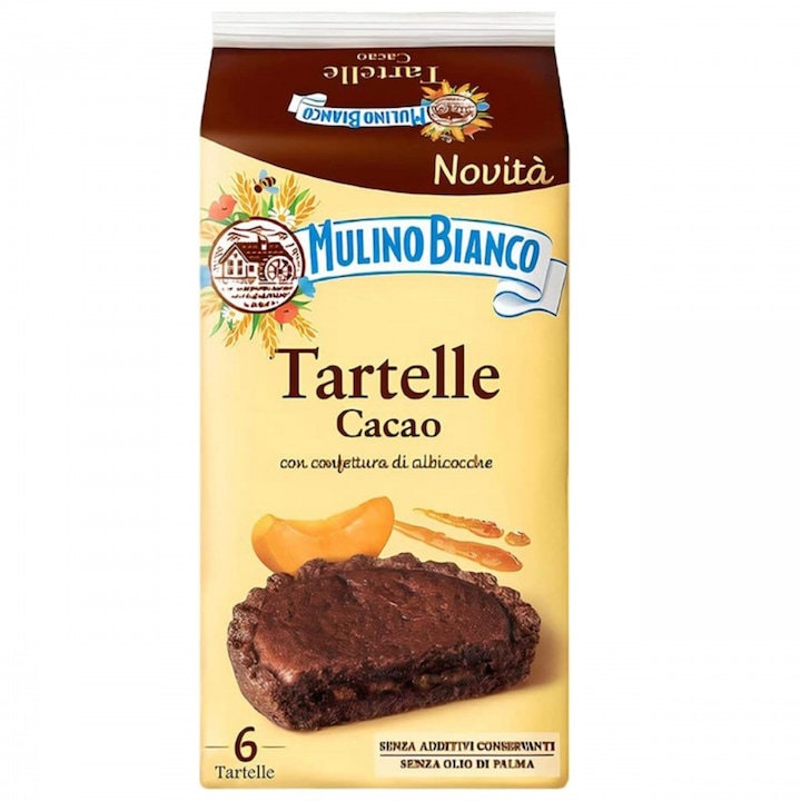 Prajituri Mulino Bianco Tartelle Cacao, 288g