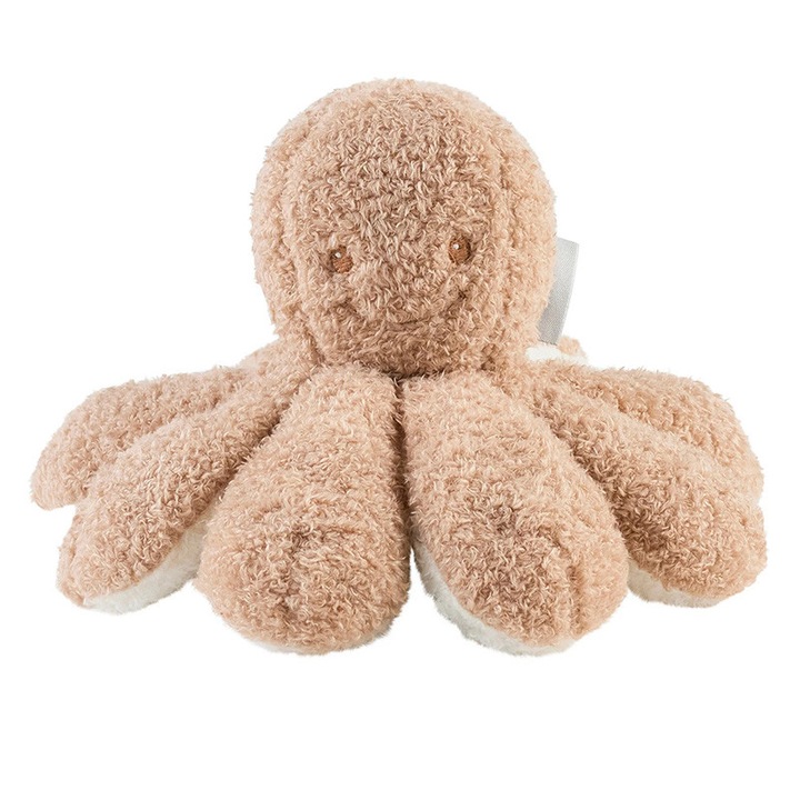 Ursuleț de pluș Nattou Spinner Teddy, 20x19x9cm, moale, zornăitor