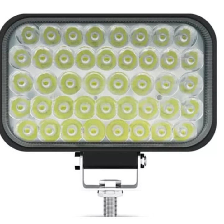 Тънък LED прожектор, 129w, 12v-24v, бяла светлина 6000k