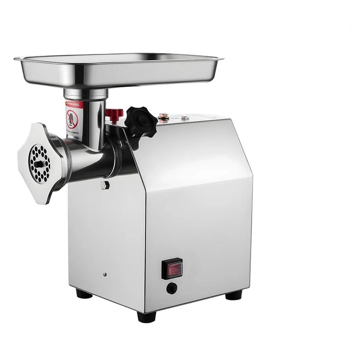 Masina de tocat carne electrica, capacitate de 2, 2 kg, putere 300-700 W, lame din otel inoxidabil, masina de facut carnati, 12 dimensiuni